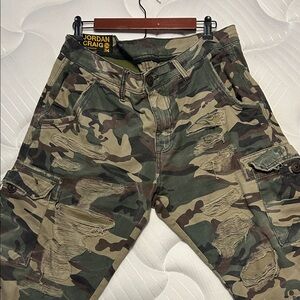 Jordan Craig Camouflage Cargo Shorts